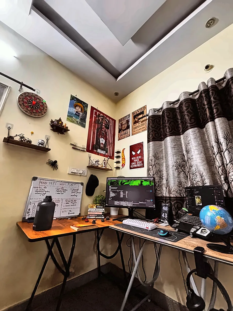 my desk and setup