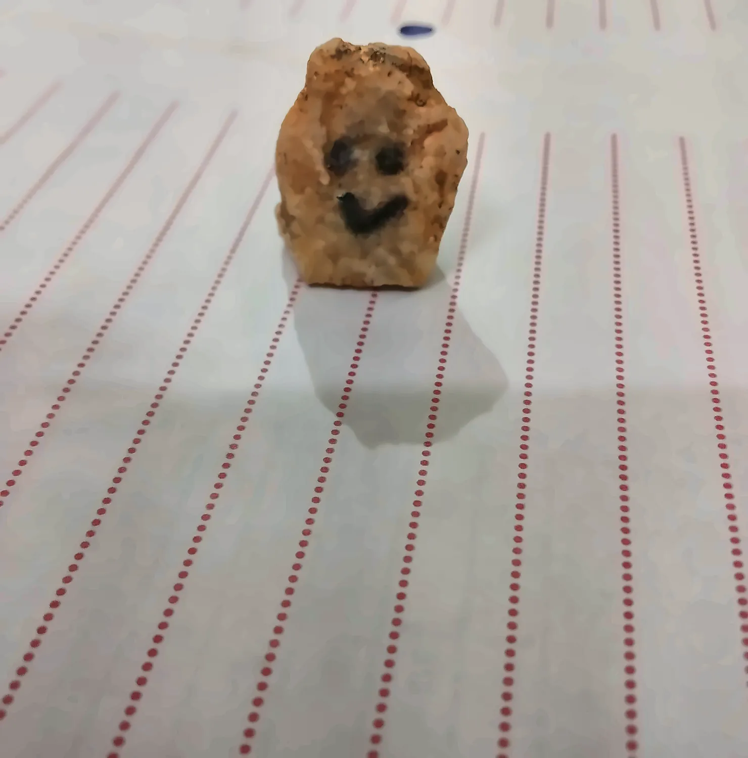 a snack that looks like a smiley face